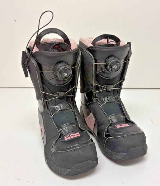 Salomon IVY Boa Coiler Straight Jacket All-Mtn Snowboard Boots US 7 EU 38-2/3