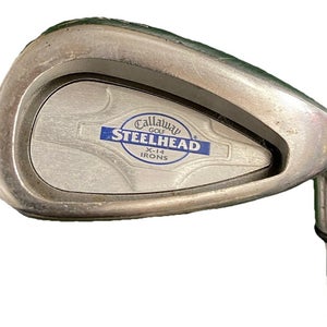 Callaway Steelhead X-14 9 Iron Single Men's RH Stiff Steel 36" New Midsize Grip