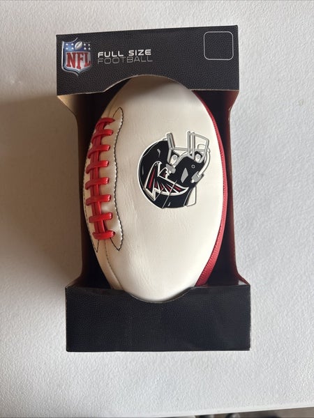 Atlanta Falcons NFL Full Size Logo Football Boxed Display Ball NFC Champs 1998