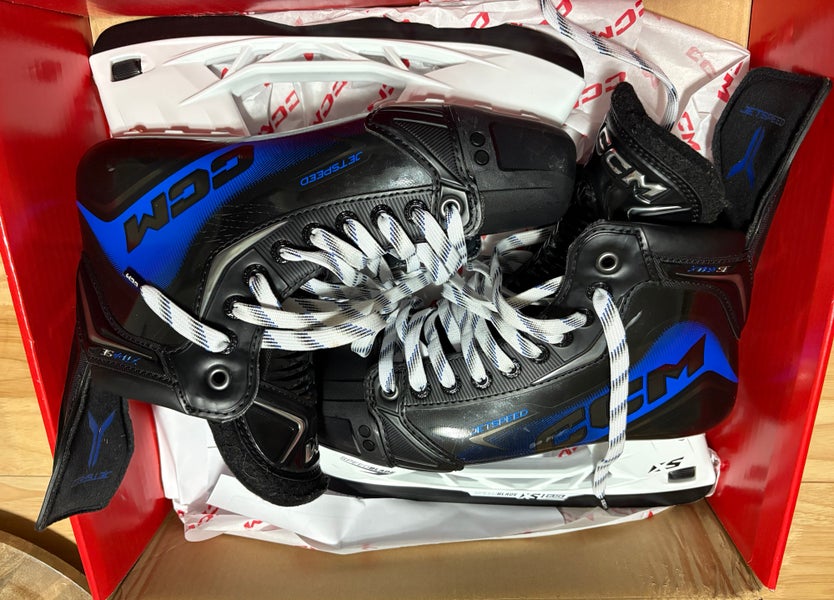 Used CCM JetSpeed Xtra SE Hockey Skates Size 8 Regular