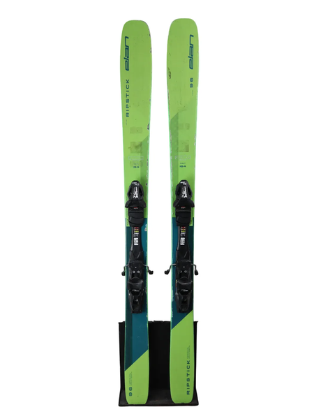 USED Elan Ripstick 96 Skis 164cm w/ Tyrolia SP 10 Bindings