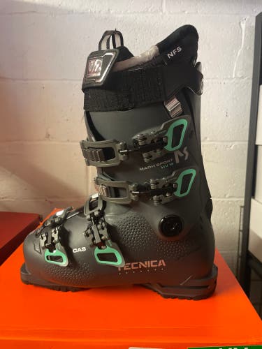 Mondo 25 & 25.5 Women's Tecnica Mach Sport HV 85 W GW Ski Boots Soft Flex (New)