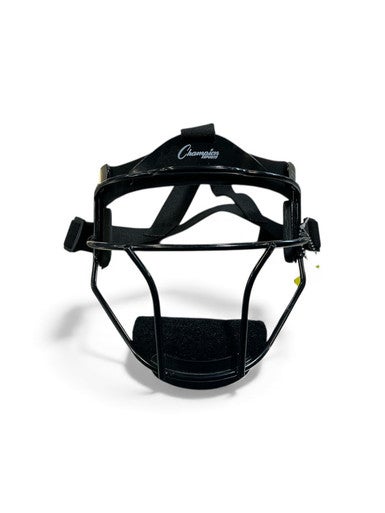 Used Champion Sports FACE MASK BB/SB Fielders Mask Black SM 11873-S000221856
