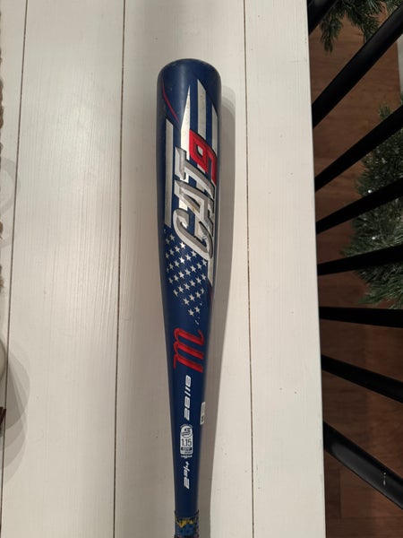 2021 Marucci CAT9 Pastime Alloy USSSA Certified Bat (-10) 18 oz 28" (Used)