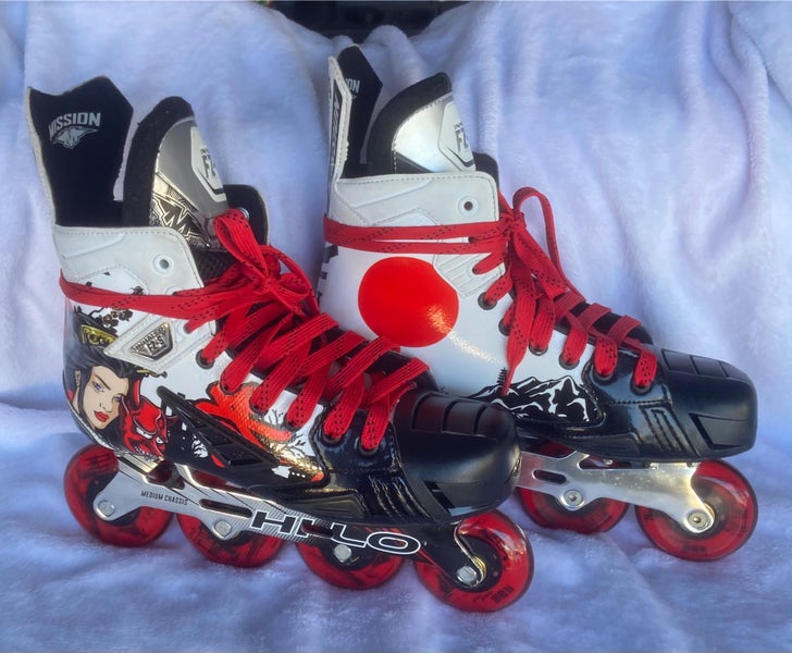 Mission Inhaler FZ-5 Inline Skates Wide Width Size 8 (Used)