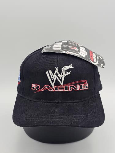 NEW Vintage WWF Racing World Wrestling Federation Chase Authentics Hat Strapback