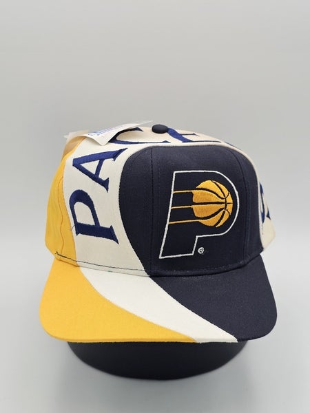 NEW Vintage Indiana Pacers Swirl Twins Enterprise NBA Sports Hat Cap Snapback