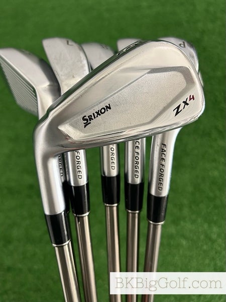 LH Srixon ZX4 Forged Iron Set 5-P / Recoil F3 Regular Graphite -1/2