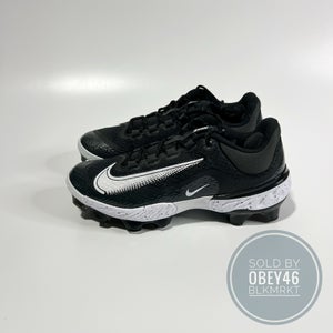 Nike Alpha Huarache Elite 4 Low MCS Black/White 10