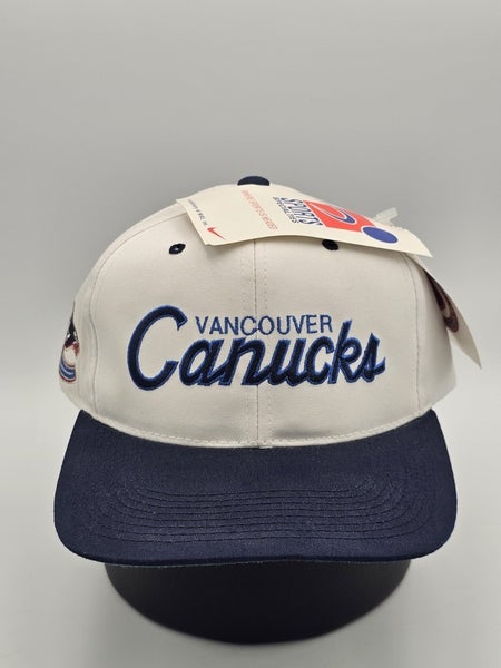 NEW Vintage Vancouver Canucks NHL Hockey Sports Specialties Script Hat Snapback