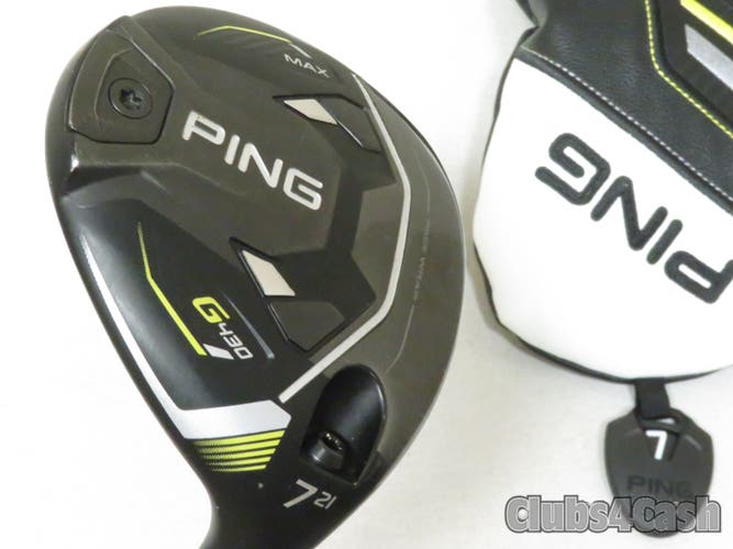 PING G430 Max Fairway 21 7 Wood Alta 65 Black Stiff Flex +Cover
