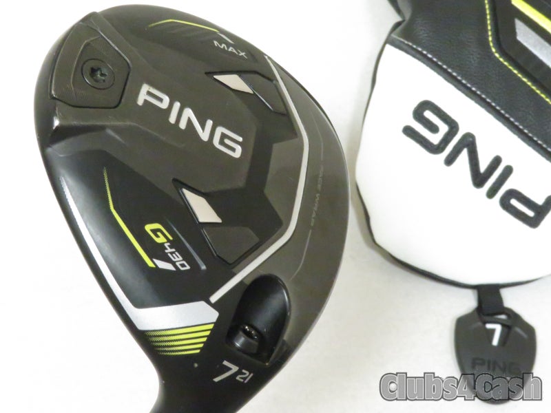 PING G430 Max Fairway 21 7 Wood Alta 65 Black Stiff Flex +Cover