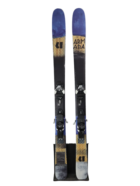 USED Armada Tracer 98 Skis 164cm w/ Salomon Warden 12 Bindings