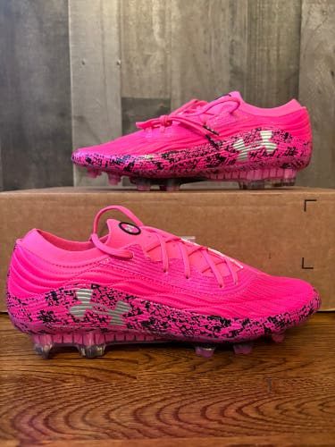 Under Armour Shadow Elite 3 FG 'Pitch Viper' Pink Soccer Cleats Men's Size 10.5