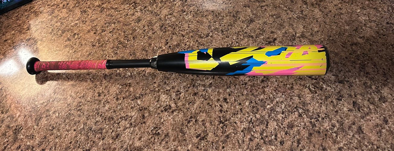 2023 DeMarini Zoa Glitch Composite USSSA Certified Bat (-8) 21 oz 29" (Used)