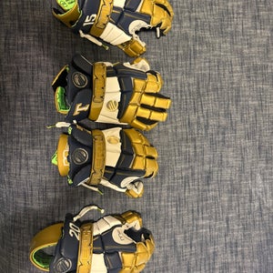 Two Pairs of Maverik M3 Lacrosse Gloves 13" (Used)