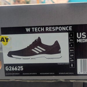 Women's Size M 4.5 (W 5.5) Adidas Golf Shoes (New) W Tech Response