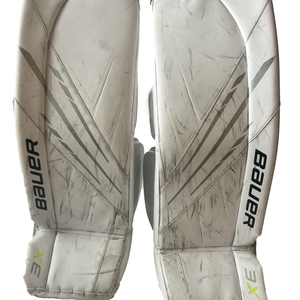 Large Bauer Vapor 3X Goalie Leg Pads (Used)