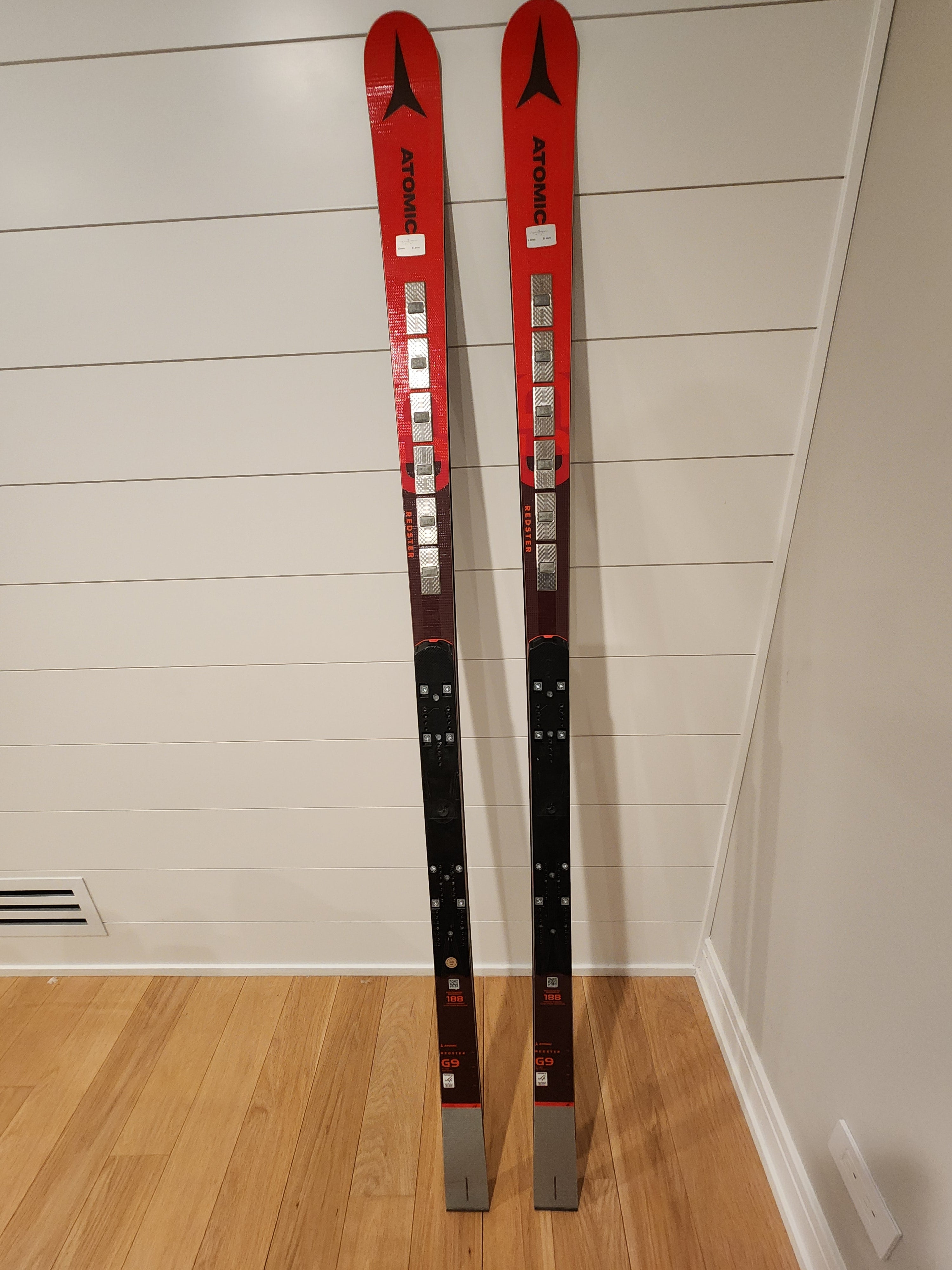 Atomic 2019 Redster G9 FIS Jr. GS Skis w/J Race Plates NEW !! 138