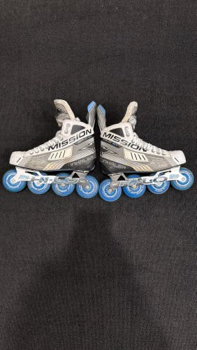 Mission Inhaler AC4 Inline Skates Regular Width Size 7.5 (Used)