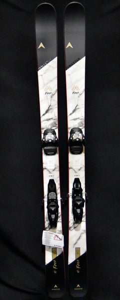 NEW DYNASTAR M-FREE 90 SKIS SIZE 167 CM WITH ATOMIC WARDEN BINDINGS $850