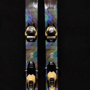 NEW LINE HONEY BADGER 92 SKIS SIZE 155 CM WITH MARKER BINDINGS $850