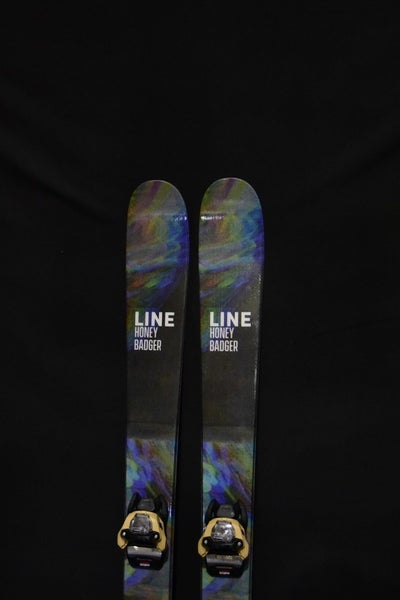 NEW LINE HONEY BADGER 92 SKIS SIZE 155 CM WITH MARKER BINDINGS $850 ...