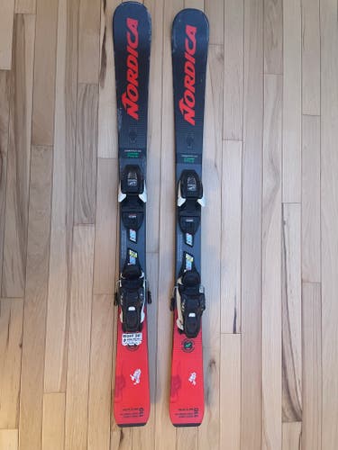 All Mountain 110 cm Nordica Dobermann Combi Pro S Skis With Bindings (Used)