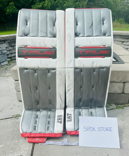 True L87 Senior Goalie Leg Pads – 33" +1 | Red | Custom Performance (READ DESCRIPTION)