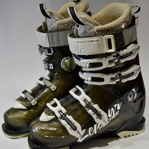 FISCHER ZEPHYR SKI BOOTS WOMEN SIZE 25.5/8.5