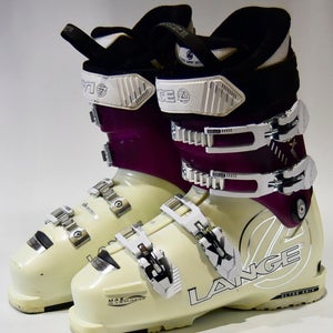 LANGE RX 100 LV SKI BOOTS WOMEN SIZE 25.5/8.5