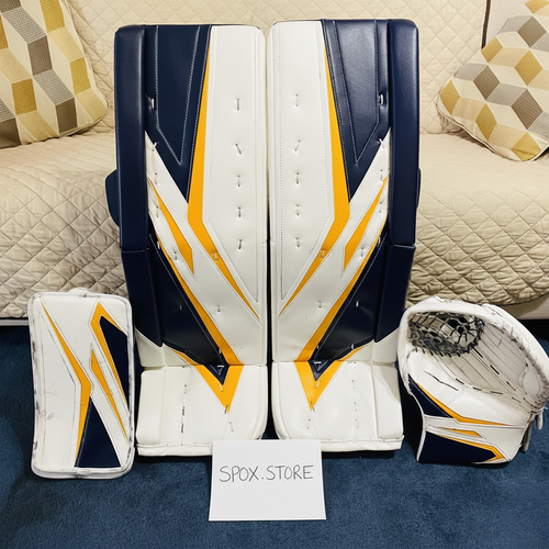 Rinne Pro Return Goalie Full Set – True/Lefevre Pro Stock | Senior 36+1.5 (READ DESCRIPTION)