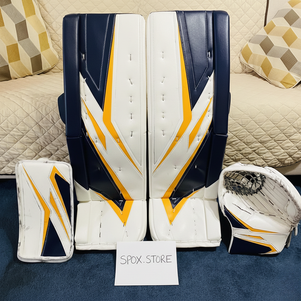 Rinne Pro Return Goalie Full Set – True/Lefevre Pro Stock | Senior 36+1.5 (READ DESCRIPTION)