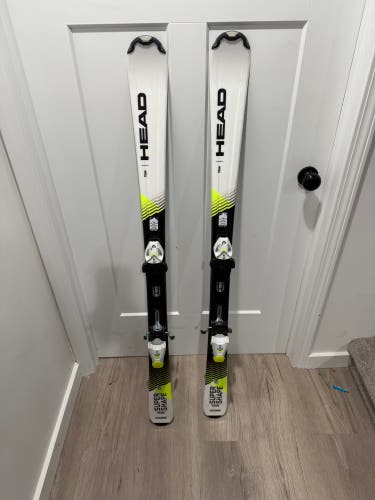 HEAD Supershape 137 cm All Mountain Skis With Bindings (Used)