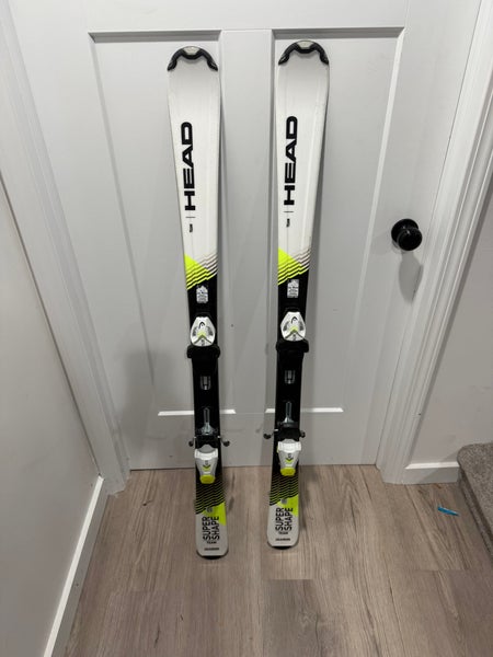 HEAD Supershape 137 cm All Mountain Skis With Bindings (Used)