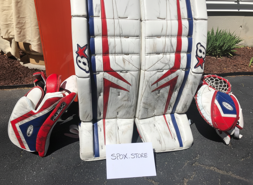 Brian’s G-Netik Pro Custom Goalie Set – Senior 34+2 | Pro-Level Performance (READ DESCRIPTION)