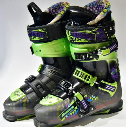 NORDICA ACE OF SPADE SKI BOOTS MEN SIZE 27.5/9.5