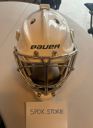 Used Senior Bauer 950 Goalie Mask – Medium | Game-Ready Protection (READ DESCRIPTION)