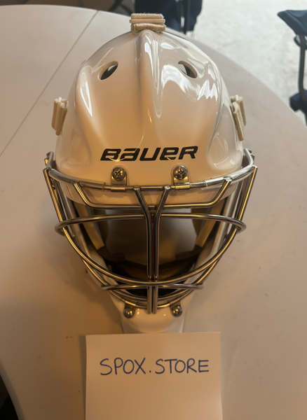 Used Senior Bauer 950 Goalie Mask – Medium | Game-Ready Protection (READ DESCRIPTION)