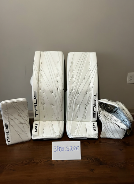True L20.2 Senior Goalie Full Set – 34+2 | Pro Stock White (READ DESCRIPTION)