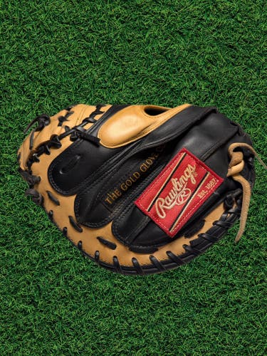 Rawlings Gold Glove Series Catcher’s Mitt – Gently Used, Pro-Level Break-In