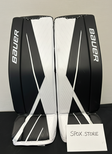 Bauer Supreme 3S 32" Goalie Pads – White/Black (NEW) (READ DESCRIPTION)