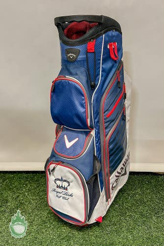 Callaway CHEV ORG 14 Way Golf Cart Carry Bag Red/White/Blue Royal Links GC