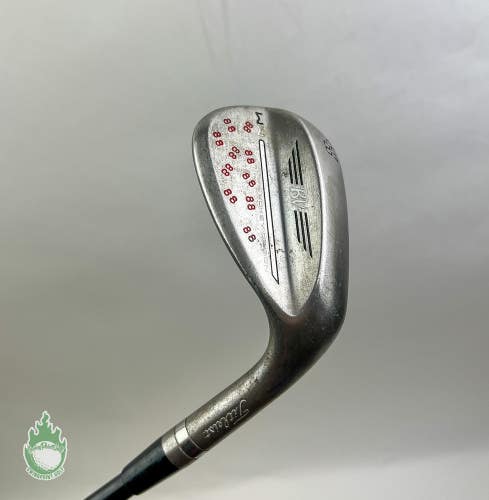 Used Titleist Vokey Wedge Works Raw Wedge 58* K Grind X100 X-Stiff Steel Golf