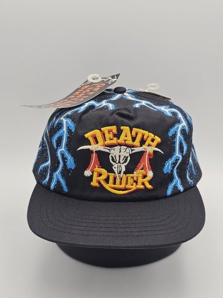 NEW Vintage Death Rider Lightning American Thunder Style Hat Cap 1990s Snapback