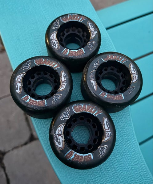 Gravity Skateboards ‘Street G’ Longboard Cruiser Skateboard Wheels 66mm 85 Duro