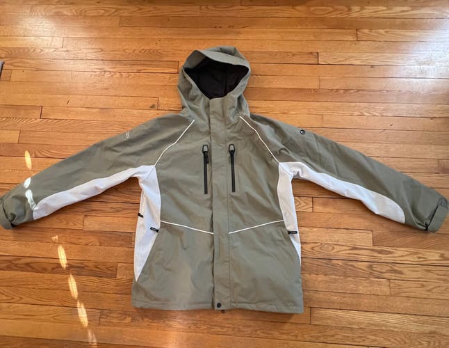 Green Men's Adult Large Volcom Jacket (Used)