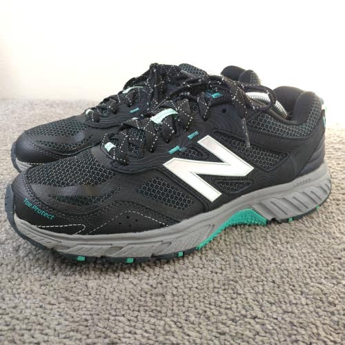 New Balance 510 v4 Womens Size 8.5 Running Shoes Low Top Black Hiking Sneakers