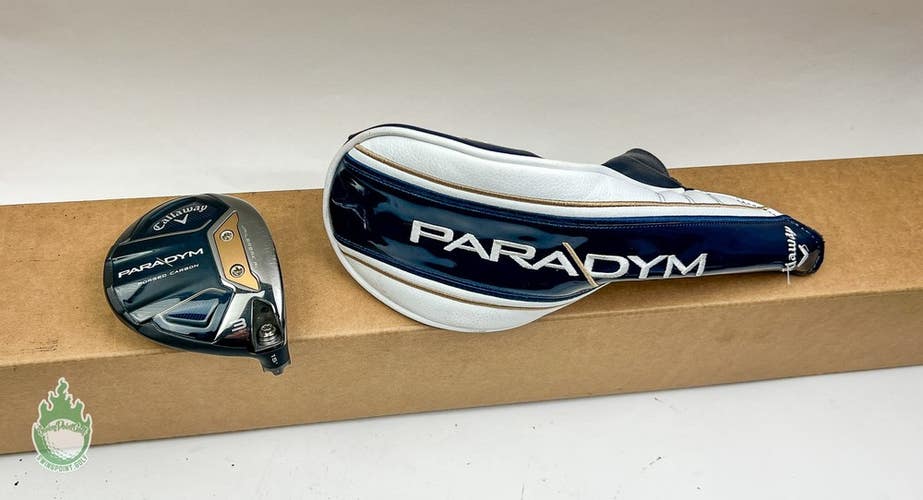 Used Right Handed Callaway Paradym Fairway 3 Wood 15* HEAD ONLY Golf Club