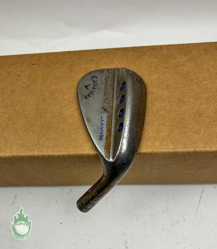 Right Handed Tour Issue Callaway Jaws S Grind Wedge 50*-10 Head Only Golf Club